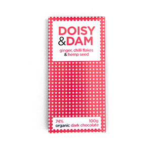 Doisy & Dam – Ginger, Chilli Flakes and Hemp Seeds